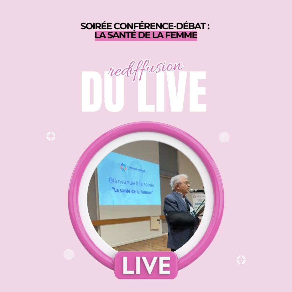 rediffusion conférence santé de la femme - cpts de la marque
